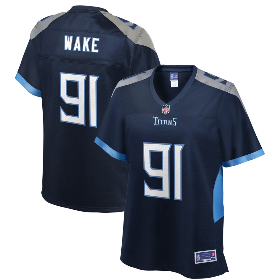 Cameron Wake Tennessee Titans NFL Pro Line Womens Player Jersey – Navy