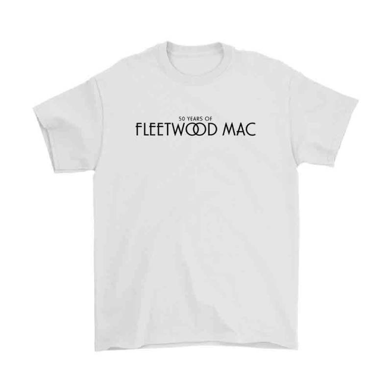 50 Years Of Fleetwood Mac Logo Men’S T-Shirt