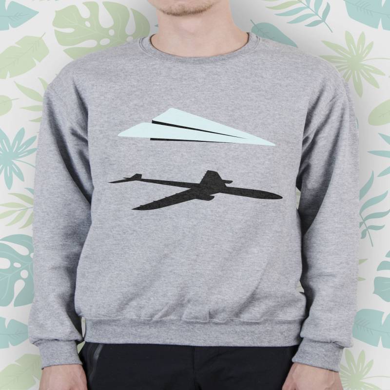 Crushtee Airplane sweatshirt for Wom &hellip;