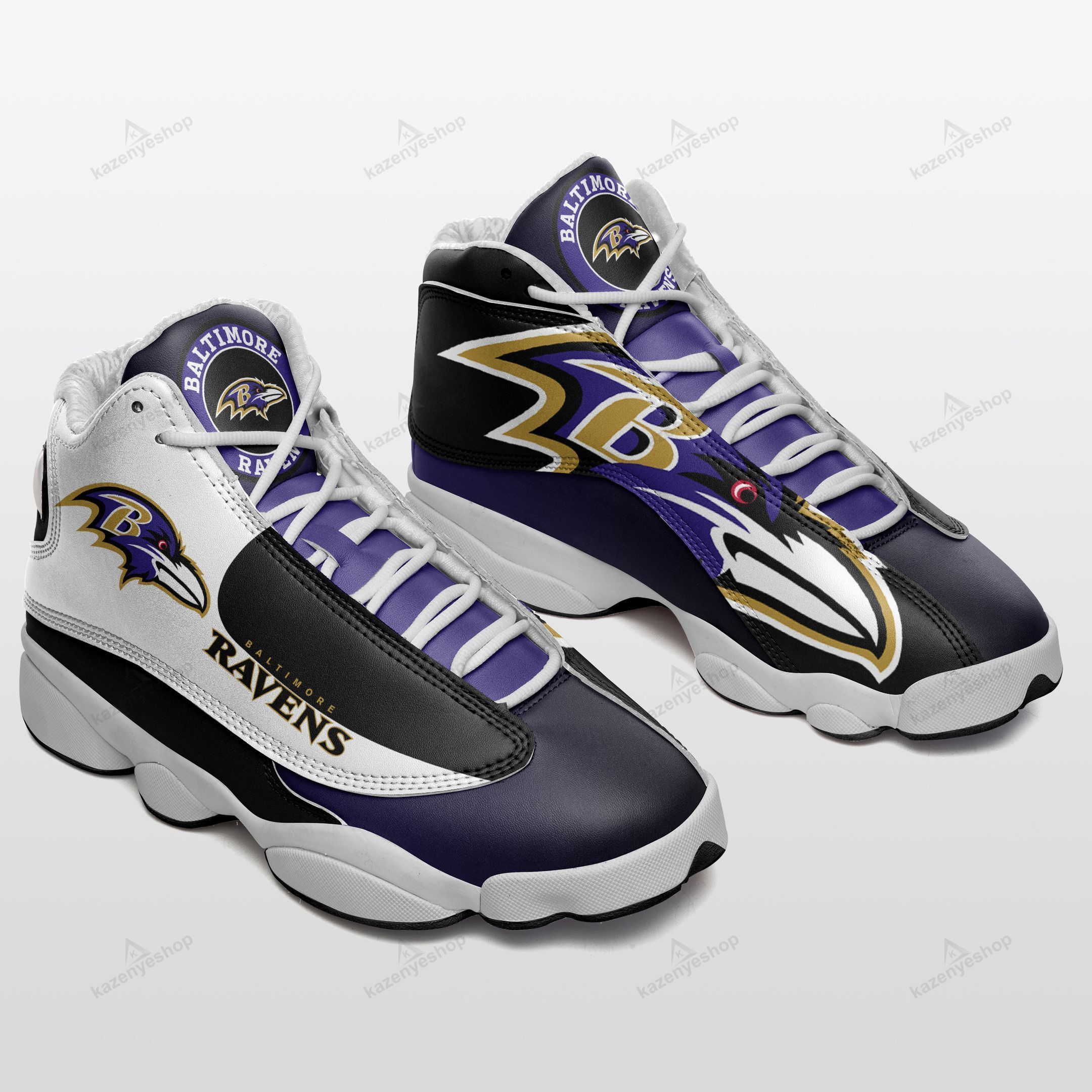 Baltimore Ravens Air Jd13 Sneakers 362