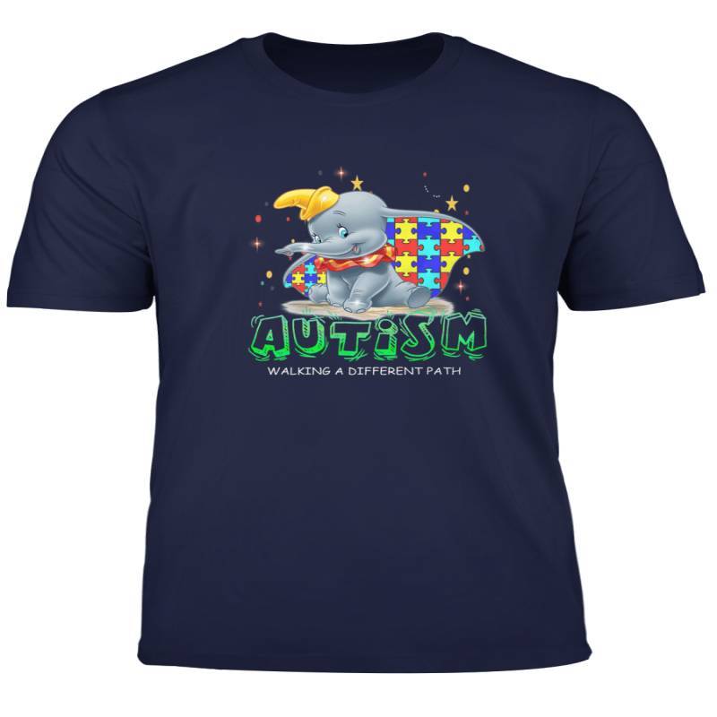 Autism Walking A Different Path Autism Elephant Shirts