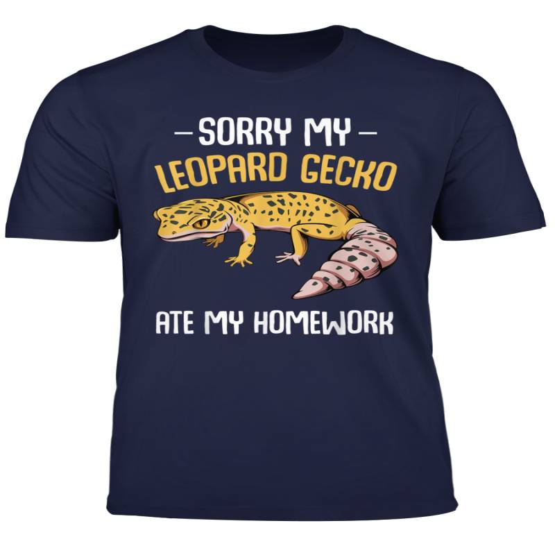 Sorry My Leopard Gecko Ate My Homework Cute Adorable Pet T Shirt