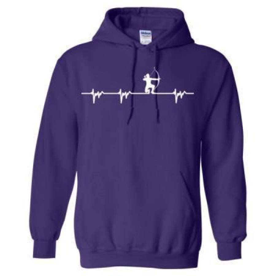 AGR Archery Heart Beat – Heavy Blend™ Hooded Sweatshirt