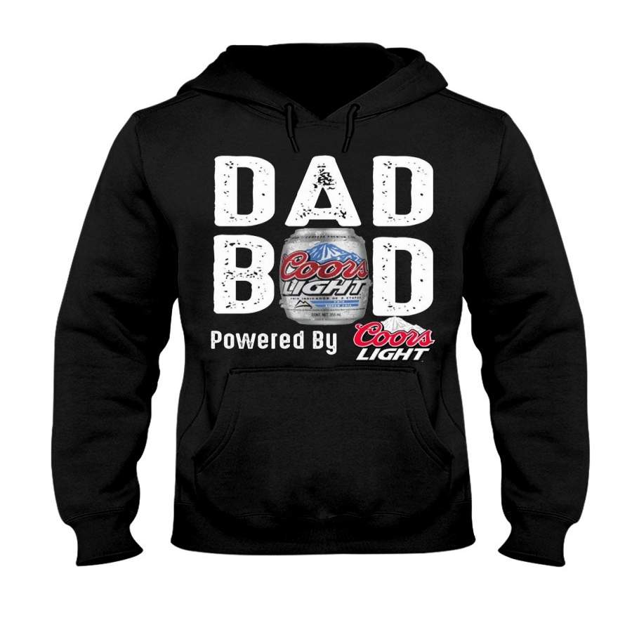 Dad BOD Powered by Coors Light Hoodie T-Shirt