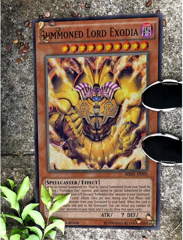 The Summoned Exodia Card Rug โ Best Gift For Yugi-Oh Fan