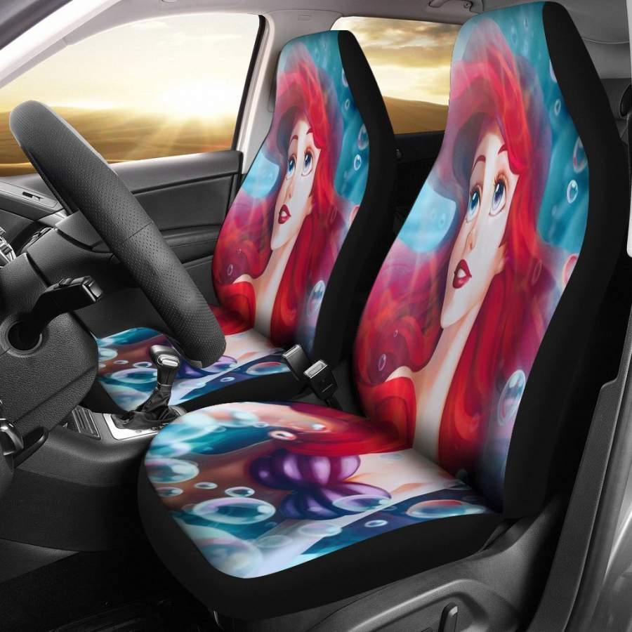 Ariel Beauty Princess Car Seat Covers