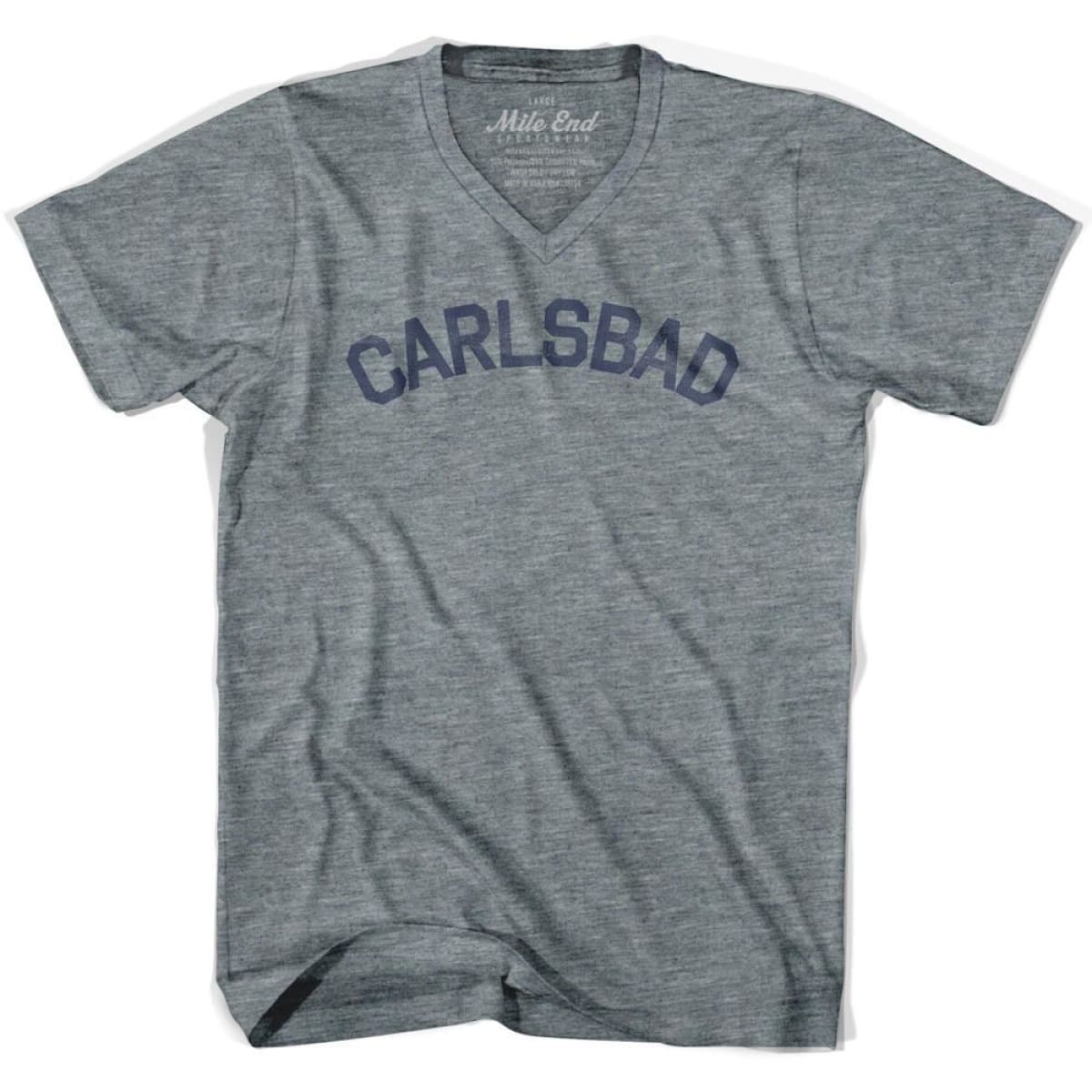 Carlsbad Vintage V-neck T-shirt