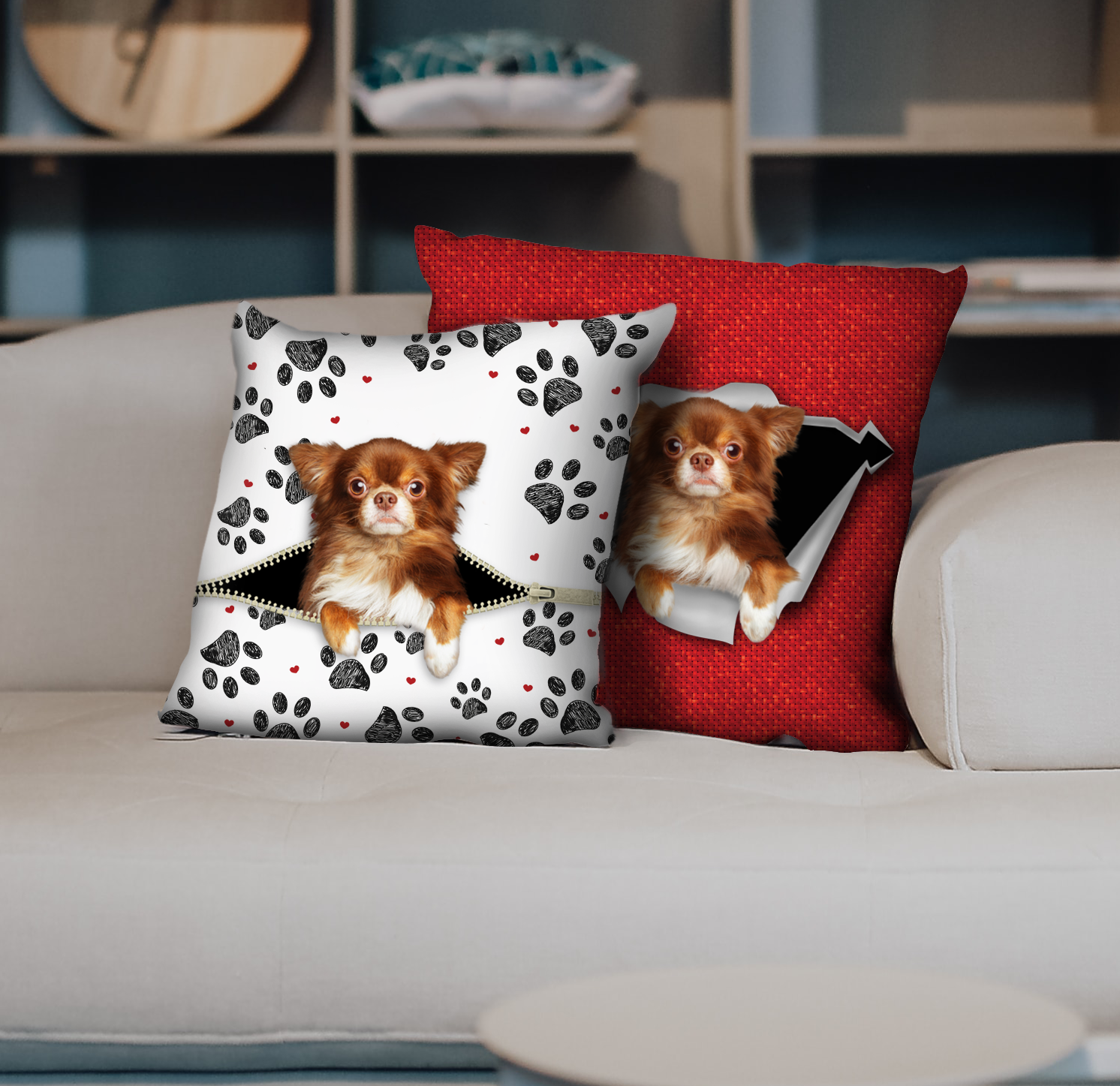 They Steal Your Couch – Chihuahua Pillow Cases V1 (Set Of 2)