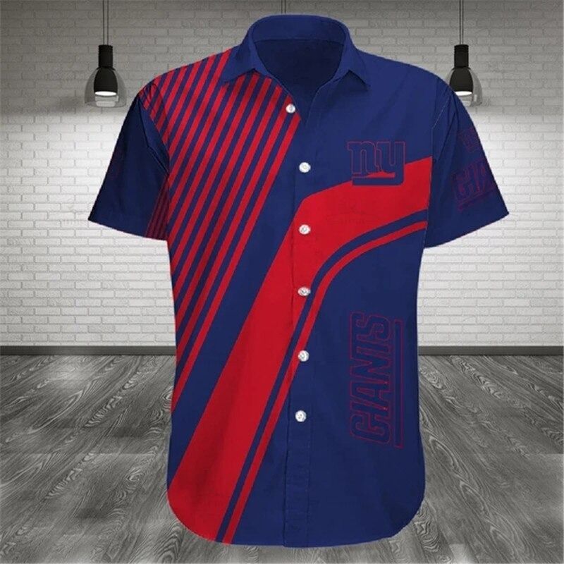 New York Giants Shirt Summer Cross Design S