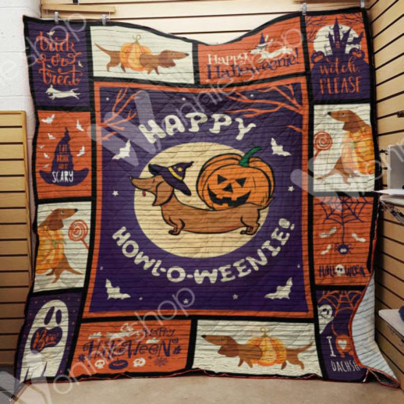 Dachshund Halloween Blanket AU1501 85O53