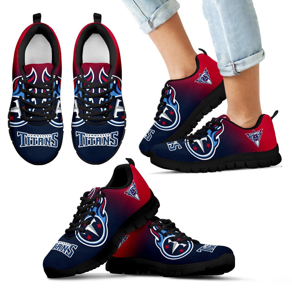 Awesome Unofficial Tennessee Titans Sneakers