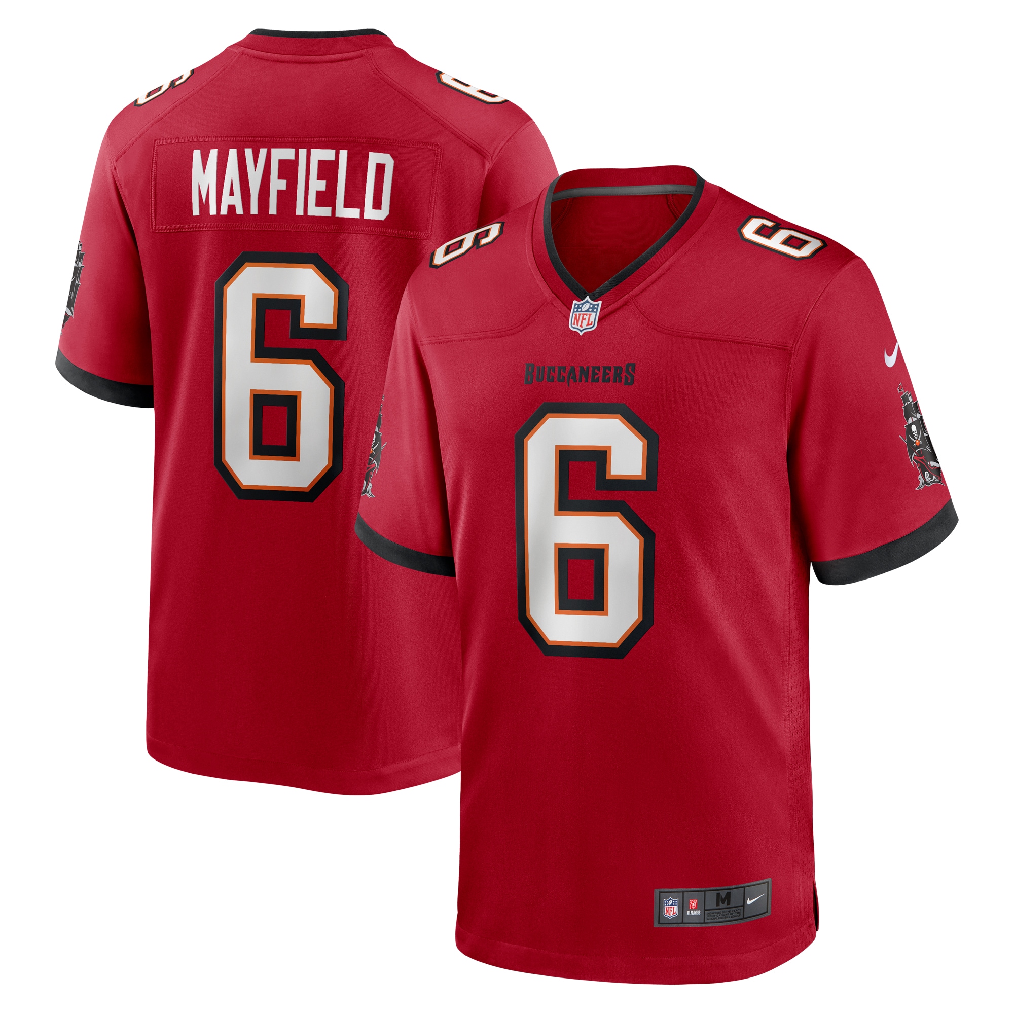 Baker Mayfield Tampa Bay Buccaneers Game Jersey – Red