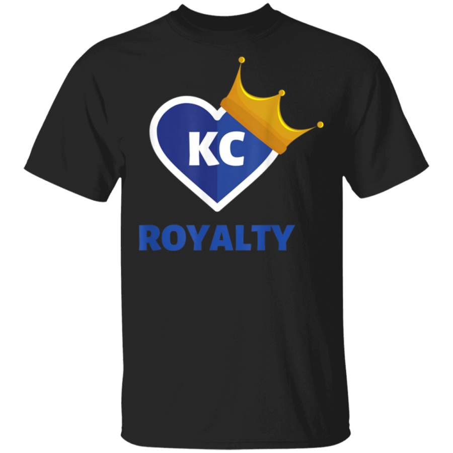 Royal Blue KC Fan Kansas City Crown Town Royalty Gear TShirt