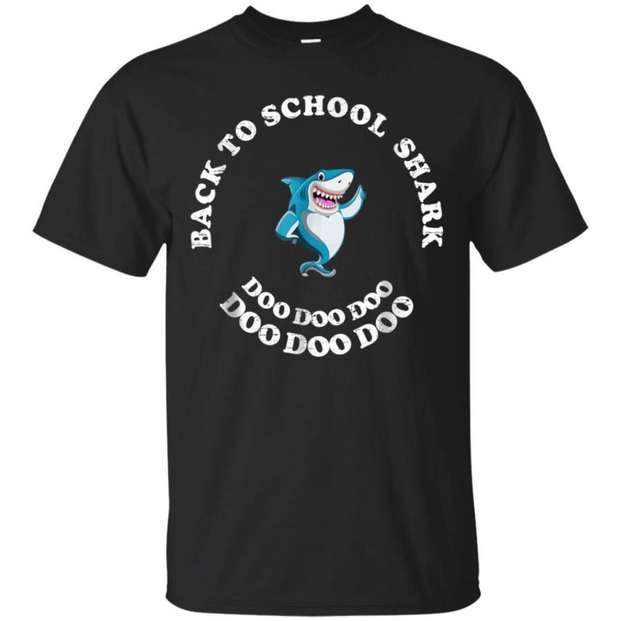 AGR Back To School Shark Doo Doo Doo Vintage Shirt Perfect Gift Jaq T-shirt