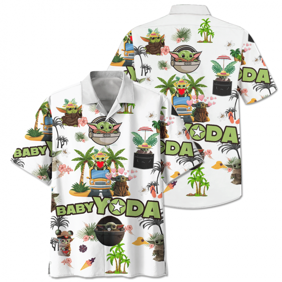 Yoda Summer Hawaiian Shirt Chm