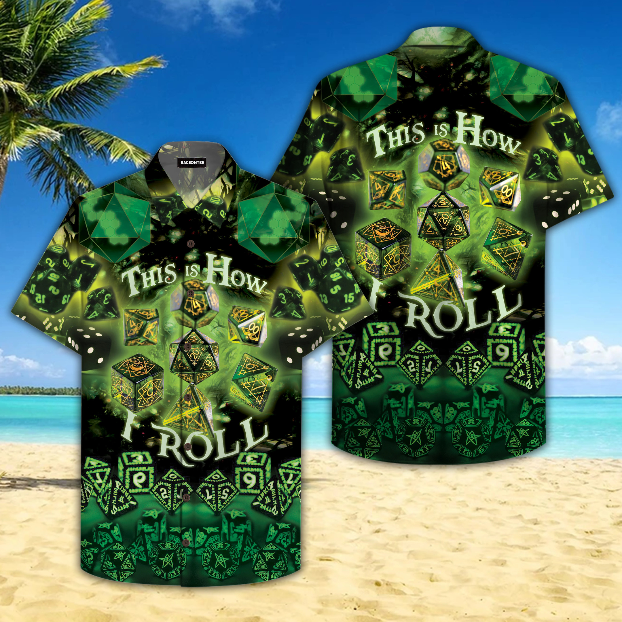 Dd This Is How I Roll Hawaii Shirt Unisex Adult Ha28468