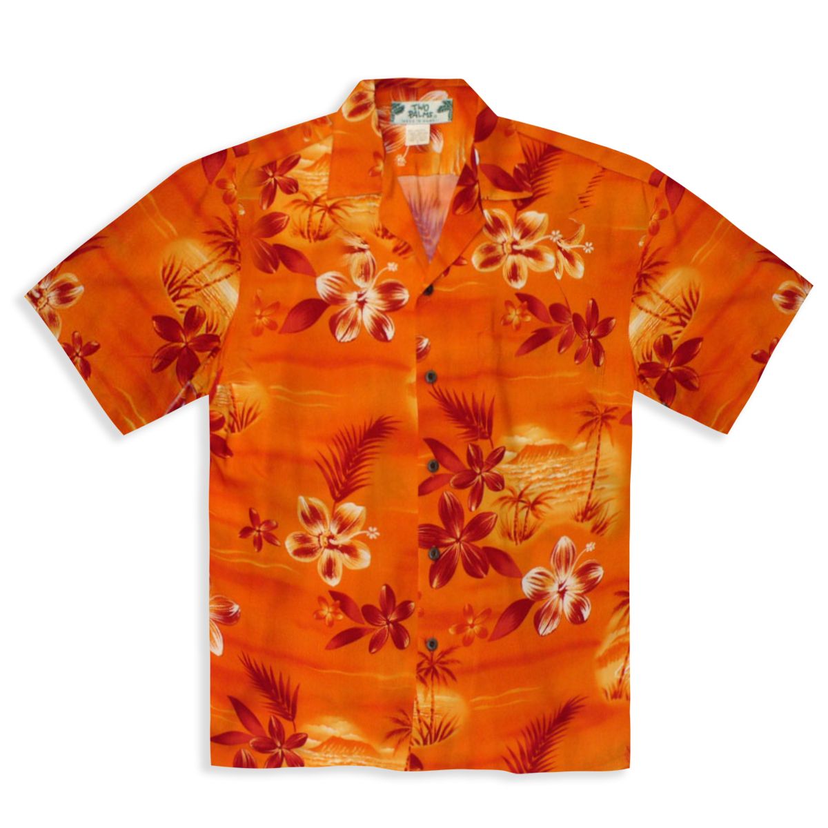 Moonlight Orange Unique Design Hawaii Shirt Ha20727