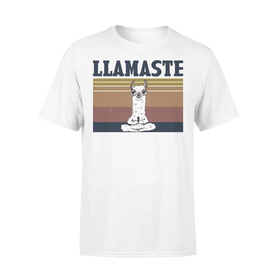 Official Llamaste Yoga Vintage T-shirt