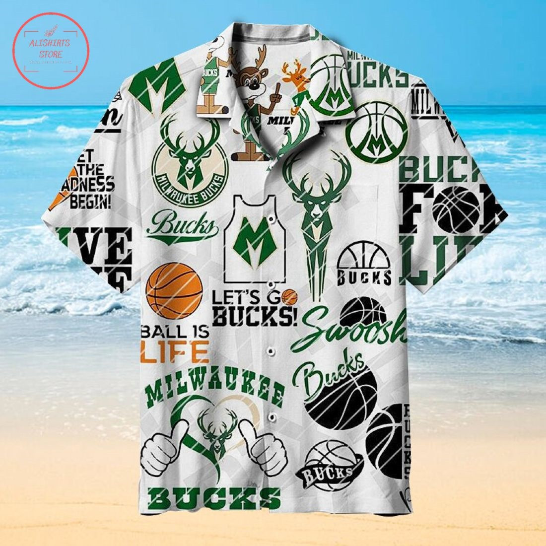 Milwaukee Bucks Hawaii Shirt Diosweater Ha1725