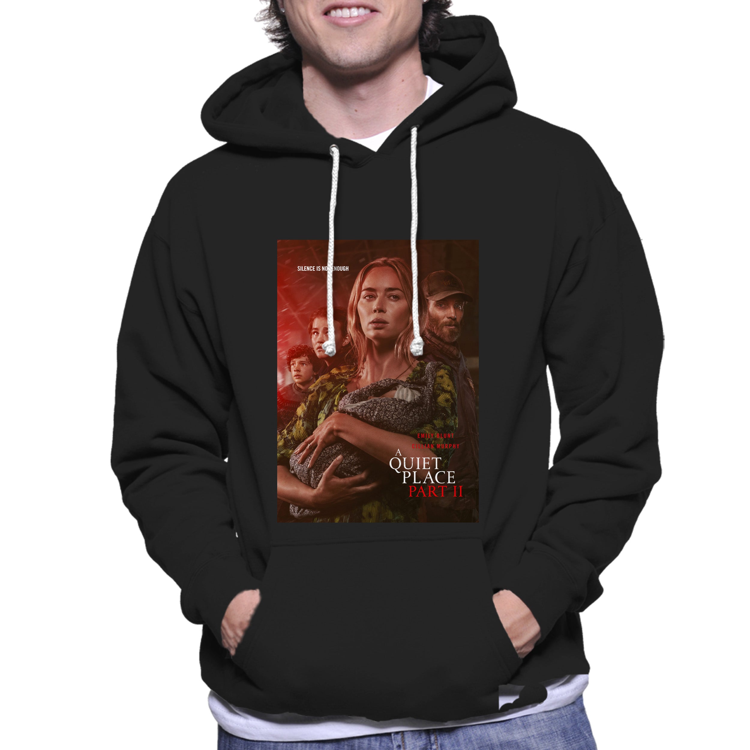 A Quiet Place Part Ii Movie Poster Unisex Hoodie