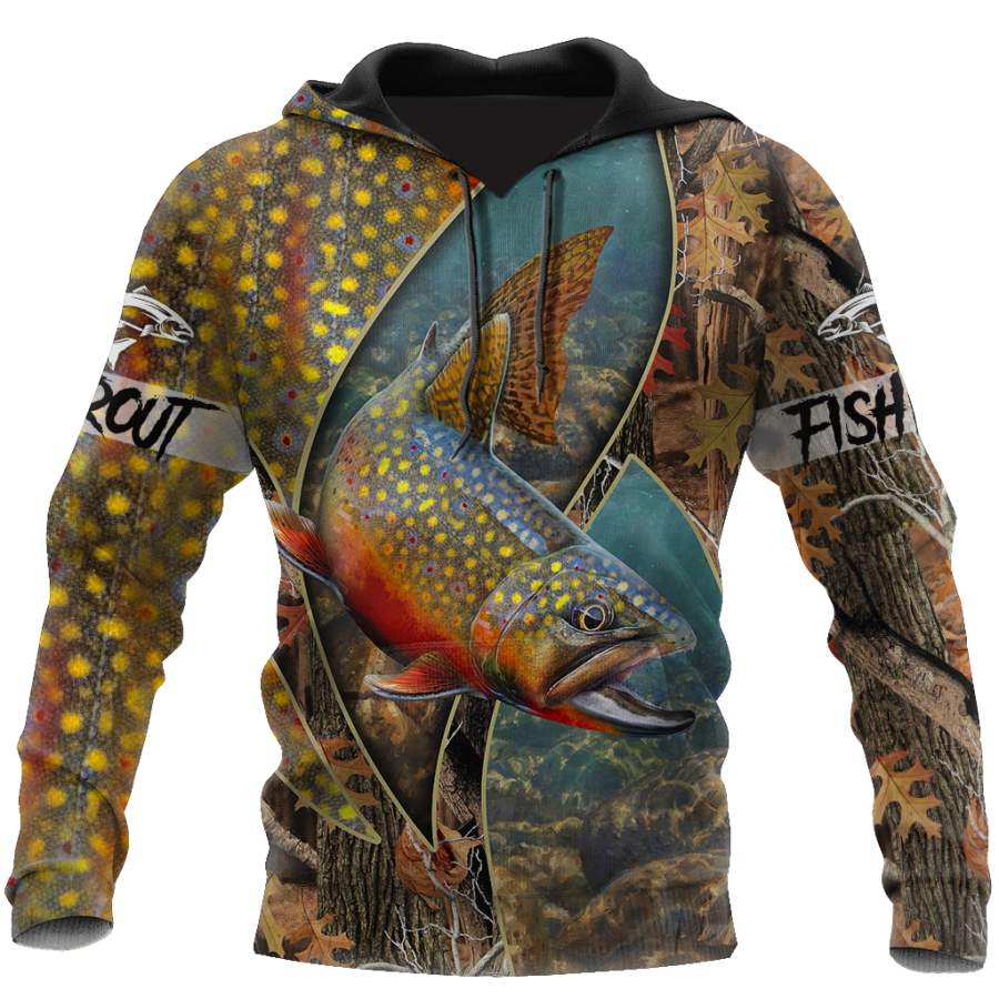 Trout-Salmon Fishing underwater camo shirts for men and women TR2108203