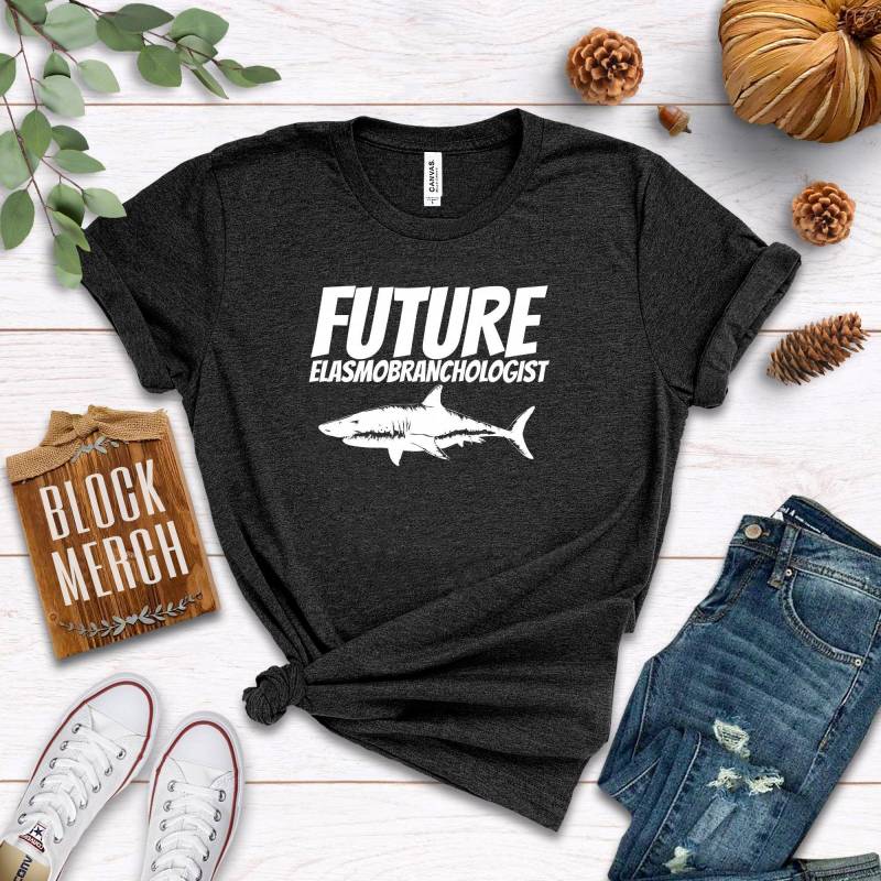 Crushtee Future Elasmobranchologist Shirt Tank Top Hoodie Shark Biologist Elasmobranch Shirt Elasmobranchologist Gift Shark Shirt Long Sleeve Hoodie