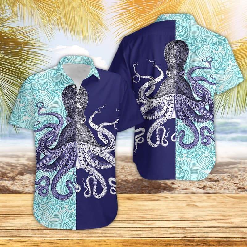 Hawaii Aloha Shirts Octopus Hawaii Shirt For Hawaii Ha91947