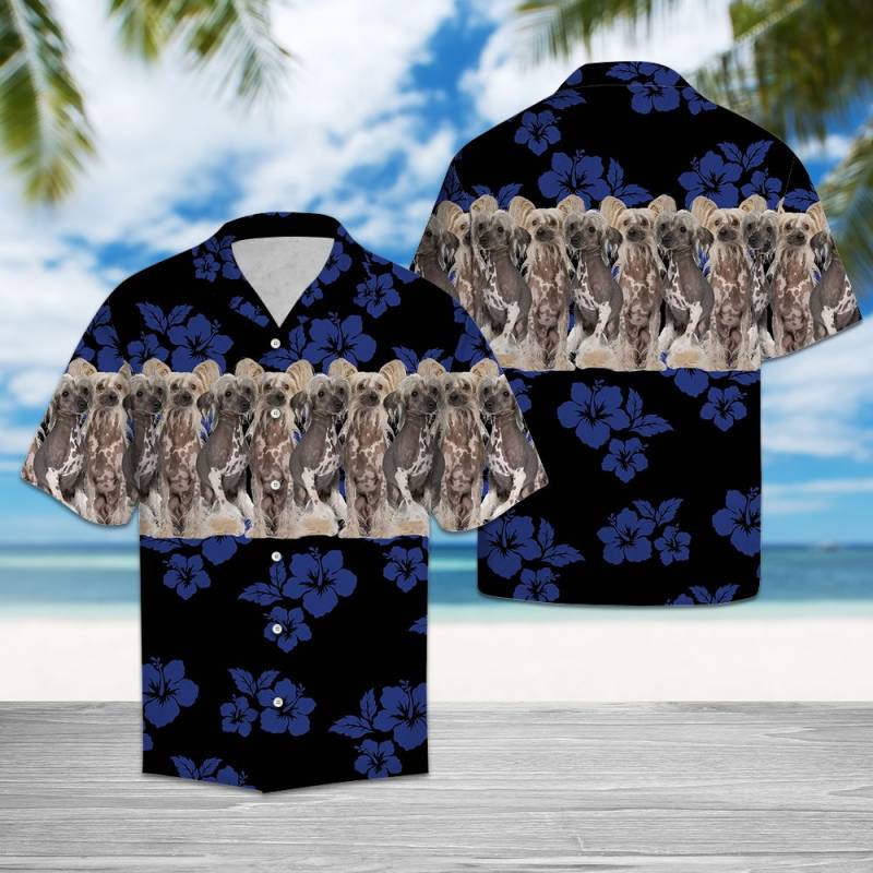 Awesome Chinese Crested TG5724 – Hawaiian Shirt