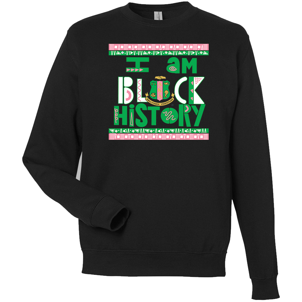 Alpha Kappa Alpha I Am Black History Sweatshirt