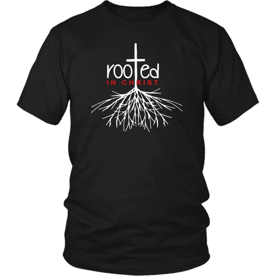 Rooted in Christ christian t-shirt | Jesus shirts