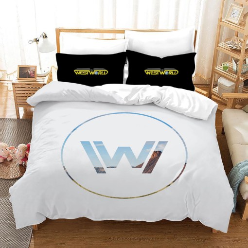 Westworld 10 Duvet Cover Pillowcase Home Decor 3D Bedding Set 9474