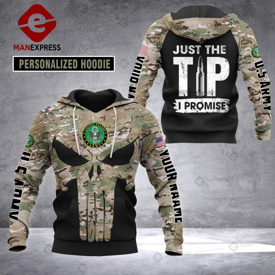 US Army Customize 3D HOODIE MPP