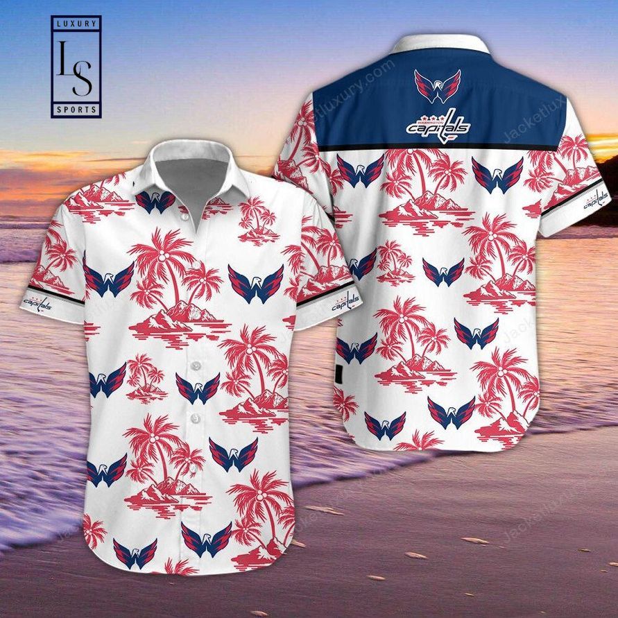 Washington Capitals Hawaiian Shirt