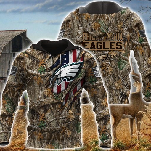 25-Philadelphia Eagles– TShirt, Hoodie, Sweatshirt… Realtree Camo