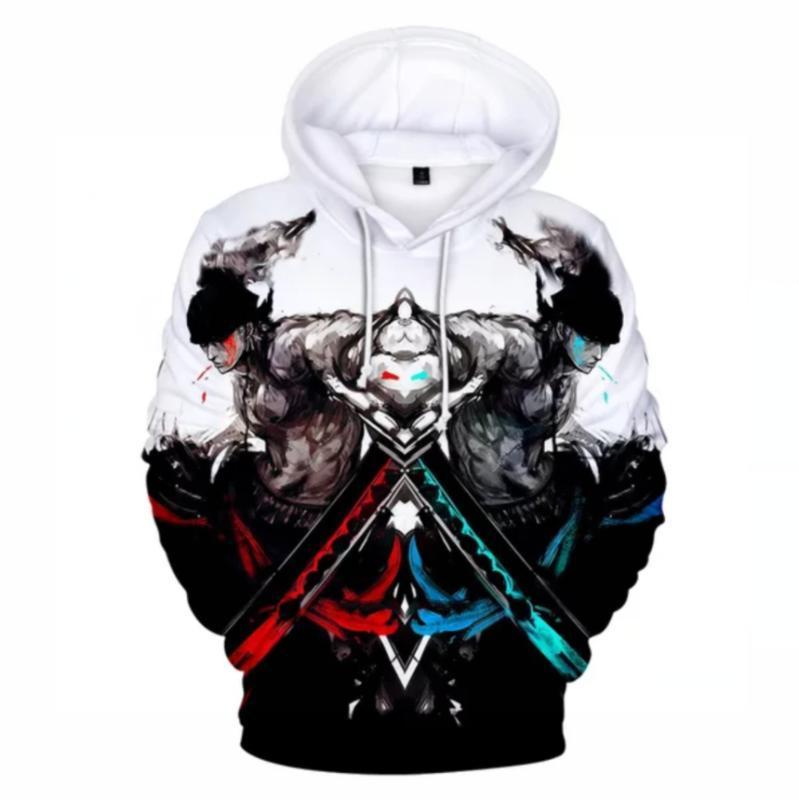 3D Anime One Piece Hooded Sweatshirts – Loose Teenage Hoodies