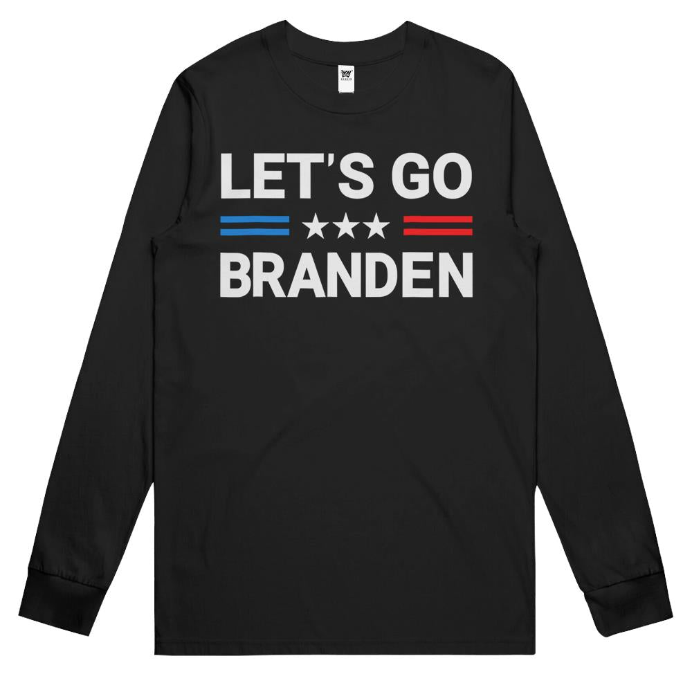 Let’S Go Braden Brandon Us Flag Funny Trendy Sarcastic Men Women Long Sleeve T Shirts