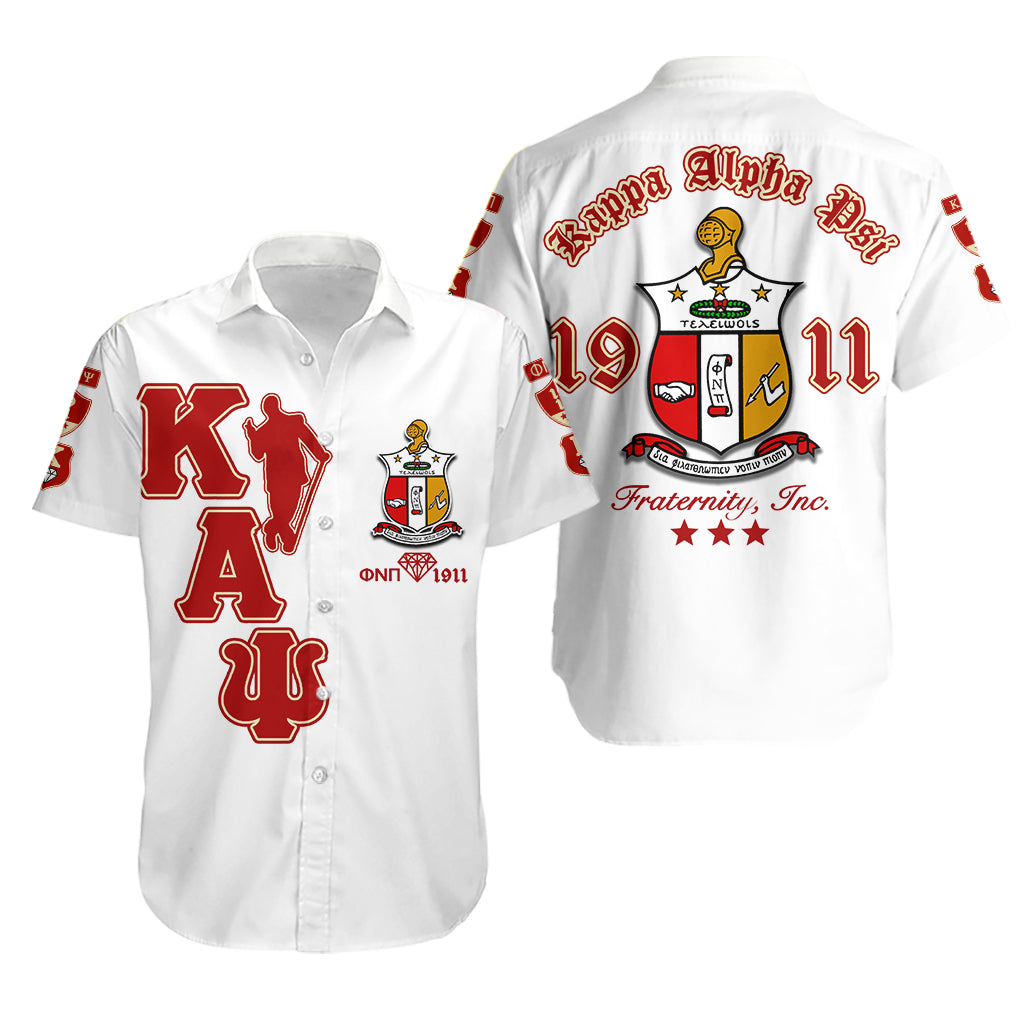 Kappa Alpha Psi Sherpa Hawaiian Shirt Nupe White Style Lt6