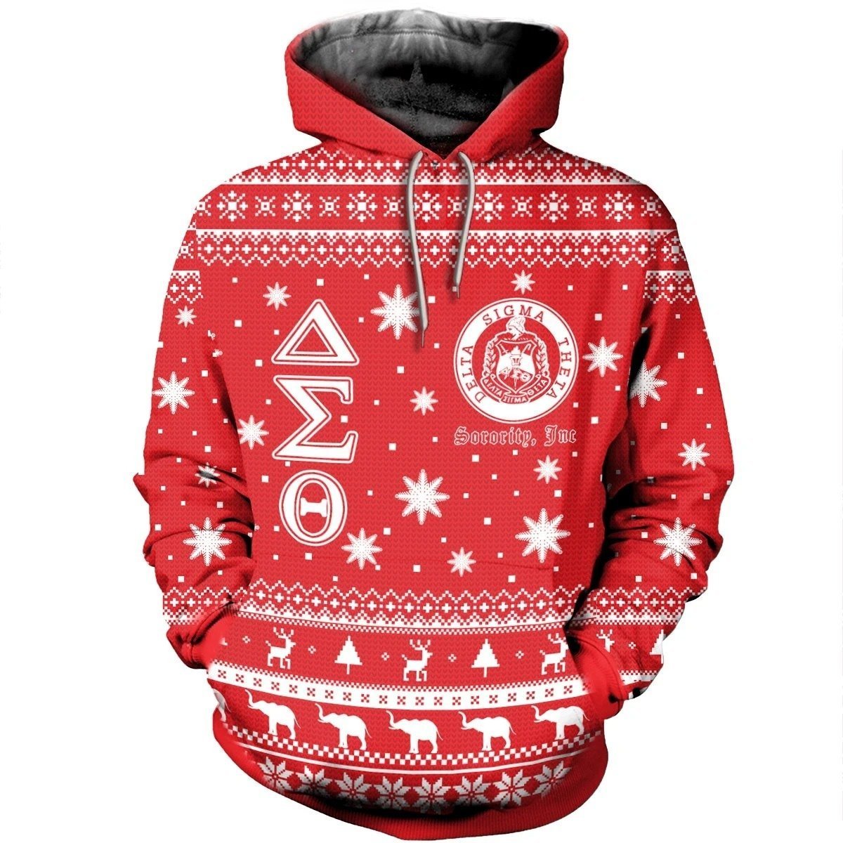 Greek Life Hoodie – Christmas  Delta Sigma Theta Sorority Inc Hoodie