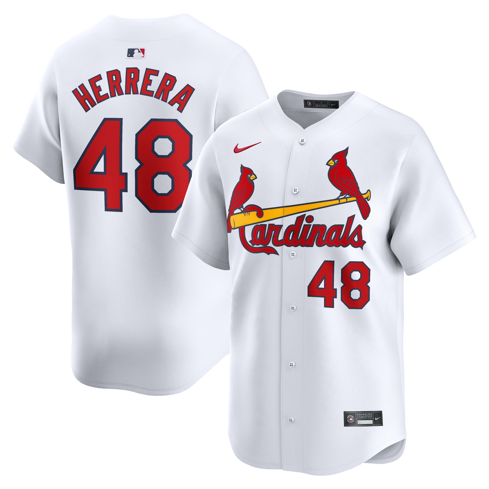 Iván Herrera St. Louis Cardinals Home Limited Player Jersey  White