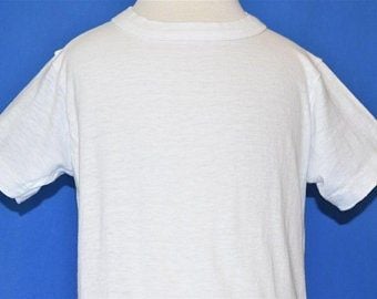 60s Blank    Plain T-shirt  3t Vintage 3334