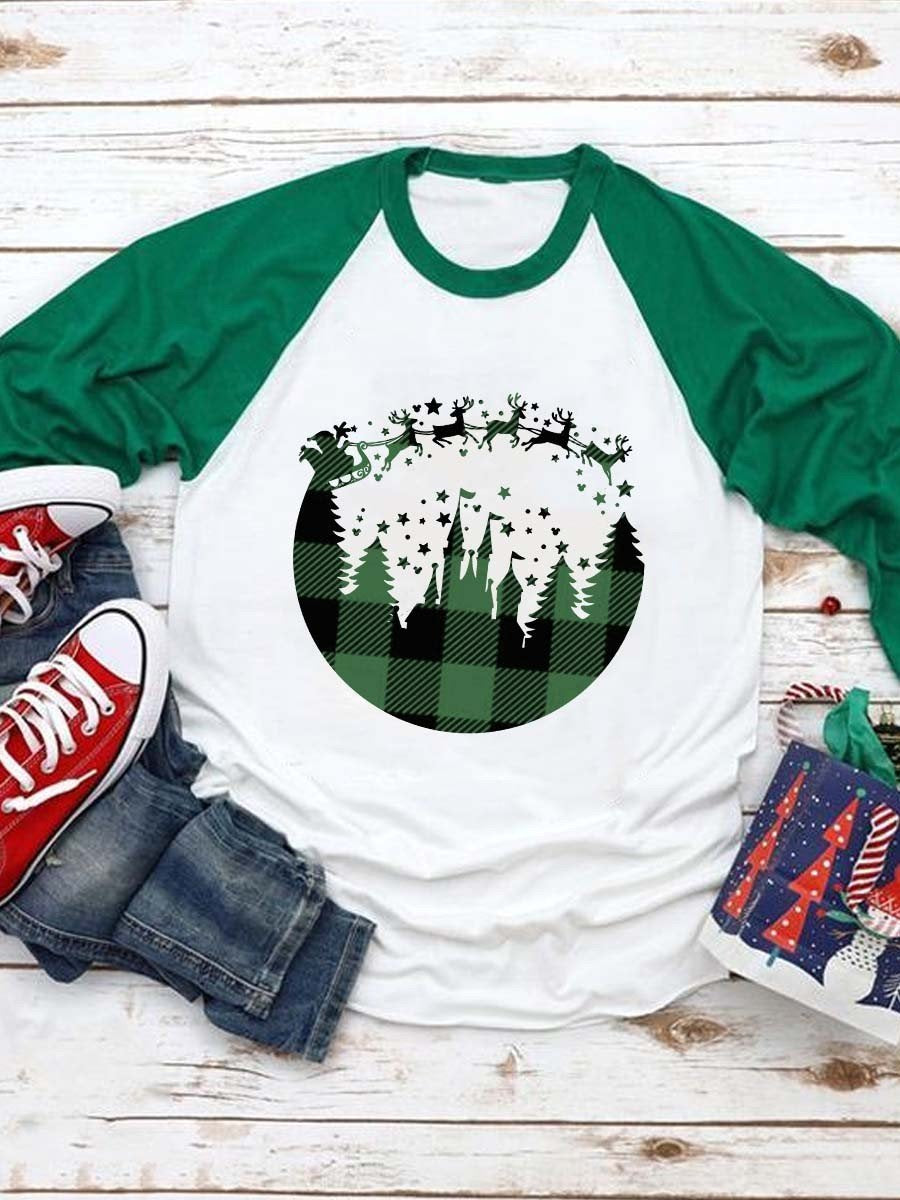 Women  Christmas Countdown  Long Sleeve Top