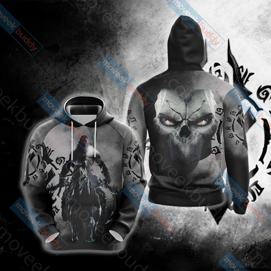 Darksiders 2 – Death All-over print unisex pullover hoodie