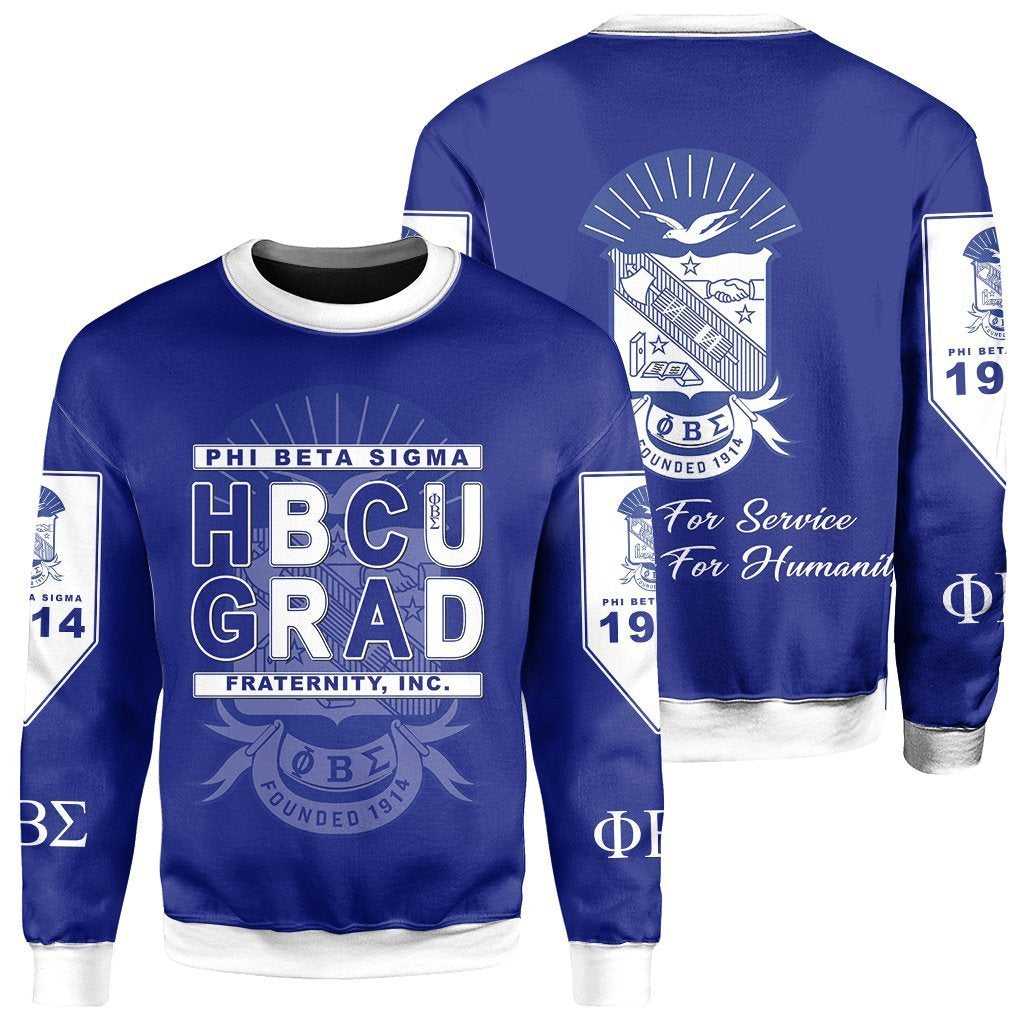 Greek Life Sweatshirt – Phi Beta Sigma Sweatshirt Hbcu Style