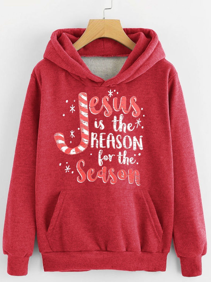 Unisex Jesus Is The Reason For The Season Hoodie Sweatshirt