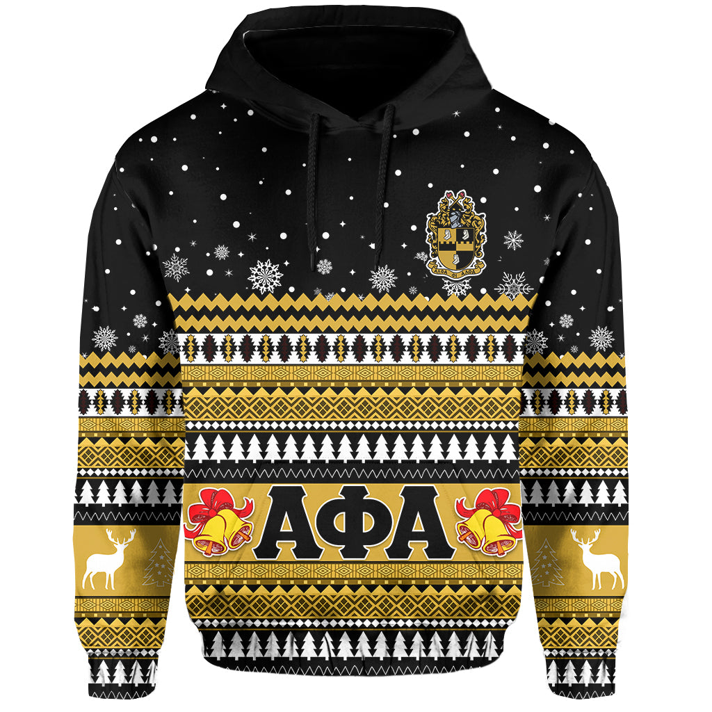 Alpha Phi Alpha Christmas Hoodie African Pattern Lt13