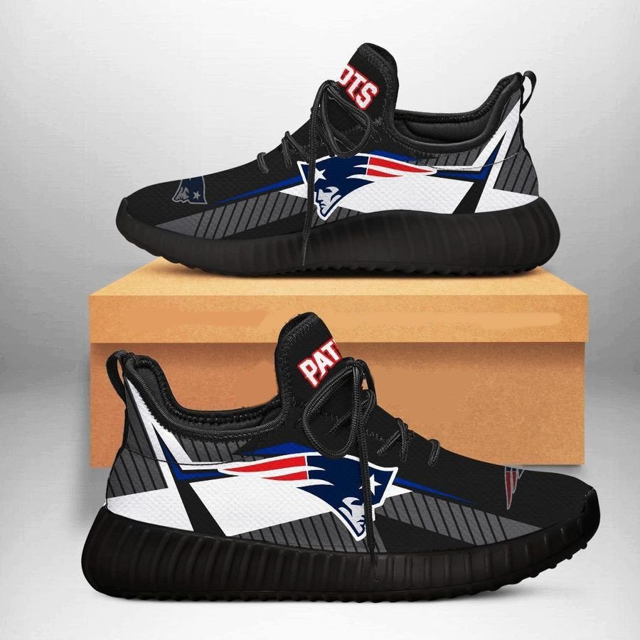 New England Patriots 2 Shoes Black Shoes Fan Gift Idea Ru