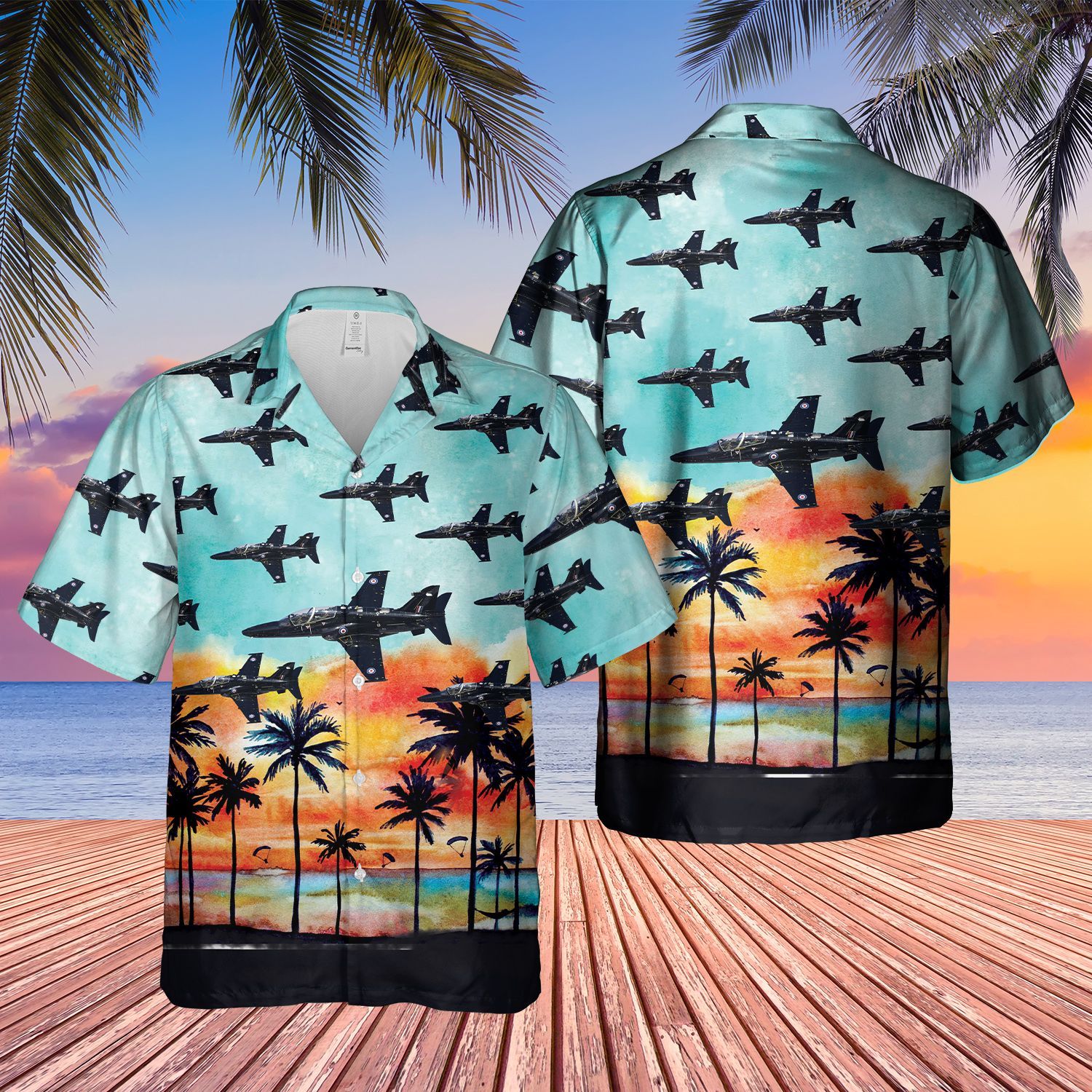 Royal Air Force Blue Unique Design Unisex Hawaii Shirt For Men And Women Ha100804