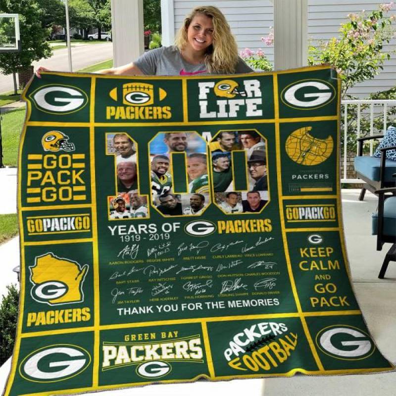 Green Bay Packers Quilt Blanket 08