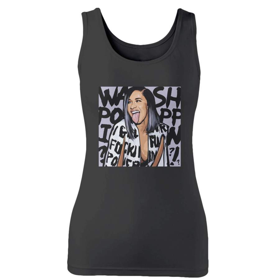 Cardi B Hip Hop Woman’s Tank Top