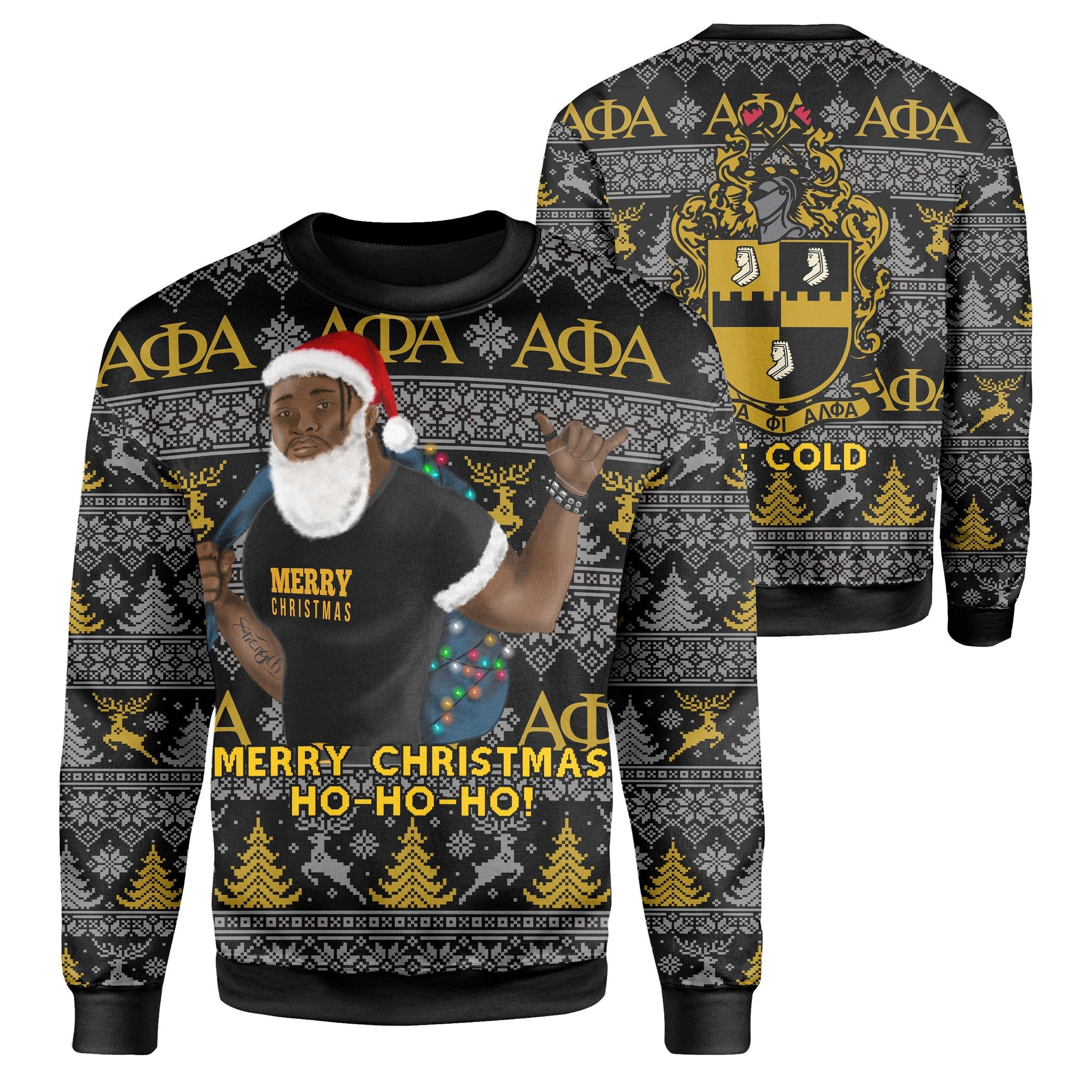 Fraternity Sweatshirt – Christmas Alpha Phi Alpha Sweatshirt